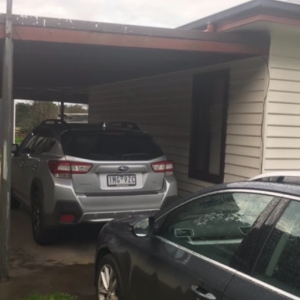 Carport Conversion - Before